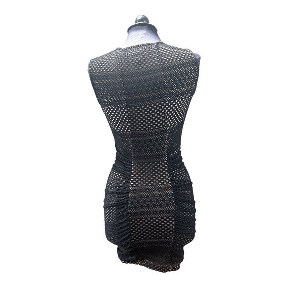 BCBGMAXAZRIA Dell Mini Dress in Black Size XXS - Picture 3 of 7